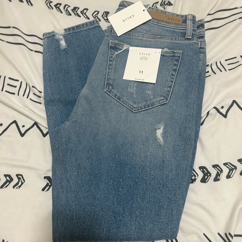 Cello Jeans Size 11 High Rise Denim NEW WITH TAGS